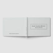 Élégant Location de vacances moderne Livre d'or | (Complet)