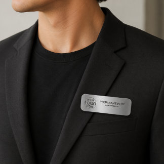 Élégant Logo Personnalisé Étiquette Magnétique Fau