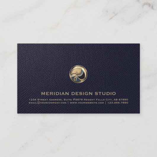 Elegant Logo Visitekaartje (Voorkant)