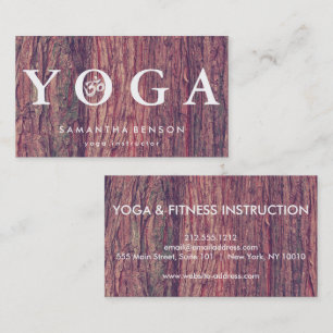 Elegant Logo Yoga Meditation Visitekaartje