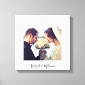 Elegant Loofwerk | Persoonlijke Canvasprint Canvas Afdruk (Voorkant)