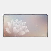 Elegant Lotus Bloom Desk Mat (Recto)