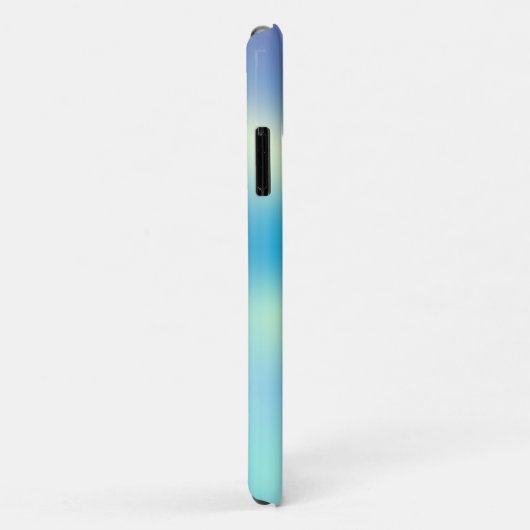 Elegant Lotus Blue Holographic Case-Mate iPhone Case (Achterkant/rechts)