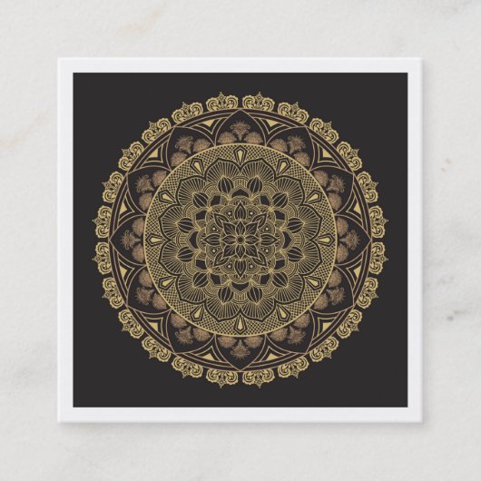 Élégant Lotus Flower Logo Yoga Carte de visite (Devant)