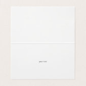 Elegant Lotus Glitter Gold Visitekaartjes (Binnenkant ongevouwen)