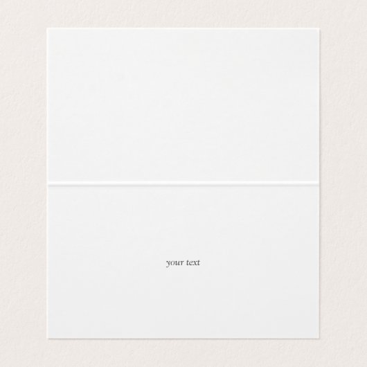 Elegant Lotus Glitter Gold Visitekaartjes (Binnenkant ongevouwen)