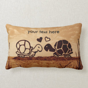 Elegant LOVE-thema Aangepaste lumbale piloot Kussen