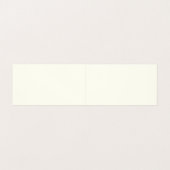 Elegant Luxe Chevron Pattern Gold Trim Visitekaartjes (Binnenkant ongevouwen)