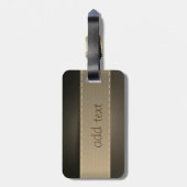 Elegant Luxury, , gestreept Bagagelabel (Achterkant verticaal)