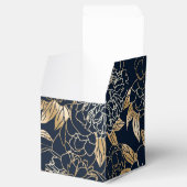 Elegant Luxury Gold Florals Wedding for Box Bedankdoosjes (Geopend)