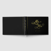 Élégant M. Mme Mariage Foil Livre d'or (Complet)