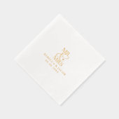 Elégant M. & Mme Mariage Gold (Droite)