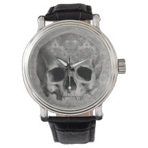 Elegant, maar Creepy Brocade Skull eWatch