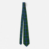 Élégant MacWilliam Tartan Plaid Motif Cravate (Dos)