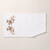 Elegant Magnolia Blooms Bathroom Towel Set Bad Handdoek (Handdoek)