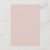 Élégant Magnolia | Carte d'insertion de réception  (Dos)