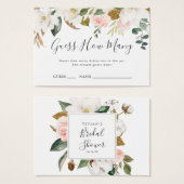 Elegant Magnolia Devine Combien De Baisers Jeu (Devant & derrière)