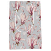 Elegant Magnolia Medium Cadeauzakje (Voorkant)