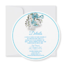 Elegant Magnolia Round Wedding Bells Enclosure