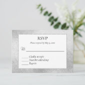 Elégant mais simple mariage gay Rsvp (Debout devant)