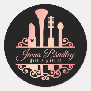 Elegant Makeup Tools Beauty Professional Ronde Sticker