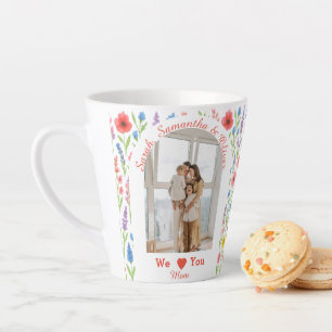 Elegant Maman Mug Cadeau cardiaque personnalisé