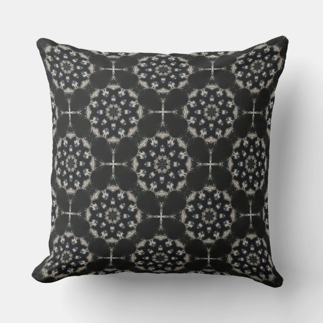 Elegant Mandala Buitenkussen (Voorkant)