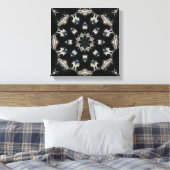 Elegant Mandala Canvas Afdruk (Insitu (Slaapkamer))