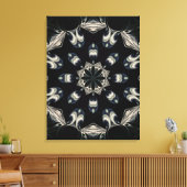 Elegant Mandala Canvas Afdruk (Insitu (Woonkamer))