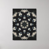 Elegant Mandala Canvas Afdruk (Voorkant)
