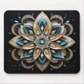 Elegant Mandala Design Mousepad Muismat (Voorkant)