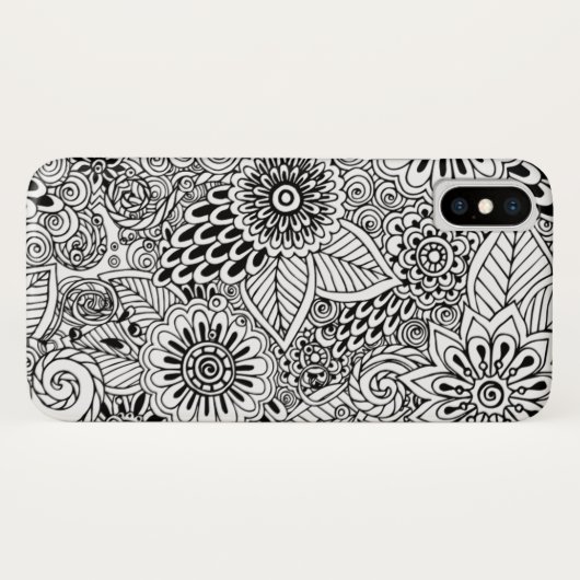 elegant mandala florpatroon Case-Mate iPhone case (Achterkant (horizontaal))