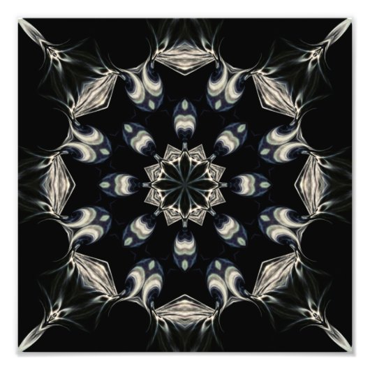 Elegant Mandala Foto Afdruk (Voorkant)