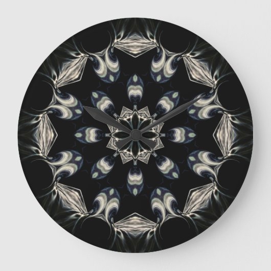 Elegant Mandala Grote Klok (Voorkant)