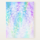 Elegant Mandala Holographic Iridescent 2022 2023 Planner (Achterkant)