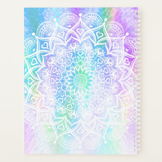 Elégant Mandala Holographic Iridescente 2022 2023 (Dos)