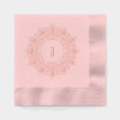 Élégant Mandala rose (Recto)