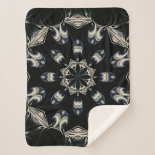 Elegant Mandala Sherpa Deken