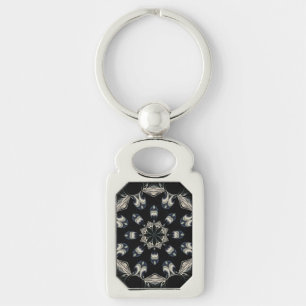 Elegant Mandala Sleutelhanger