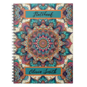 Elegant Mandala Spiraal Foto Notitieboek
