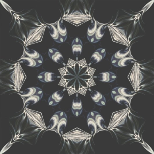 Elegant Mandala Sticker (Voorkant)