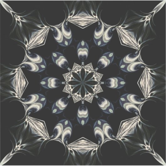 Elegant Mandala Sticker (Voorkant)