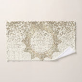 Élégant Mandala Vintage (Serviette à main)
