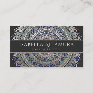 Elegant Mandala Visitekaartjes