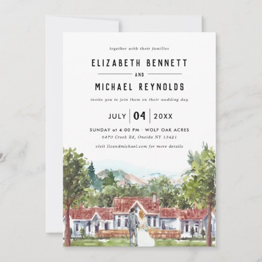 Elegant Manor Villa | EVENTUELE Wekend ter illustr Kaart (Voorkant)