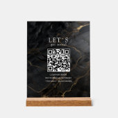 Elegant Marble-Black-Gold Salon Social Media (Recto)