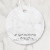 Elegant Marble Bracelet Dank u Label (Achterkant)
