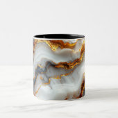Elegant Marble & Gold Liquid Mug (Centre)