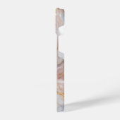 Elegant Marble iPhone14 Case with Gold Veins iPhone Hoesje (Linkerkant)