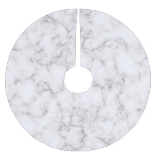 Elegant Marble-stijl Kerstboom Rok